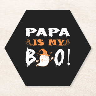 Papa ist mein glückliches Halloween Untersetzer