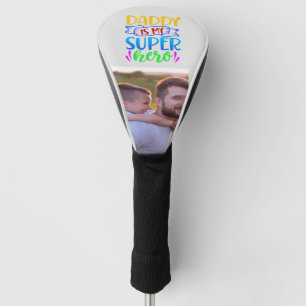 Papa ist mein Superheld Golf Headcover
