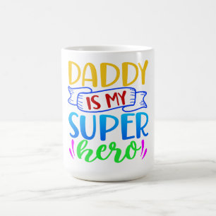 Papa ist mein Superheld Kaffeetasse