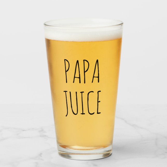 Papa Juice | Glas (Vorne (Gefüllt))