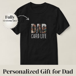 Papa Karte Leben T-Shirt