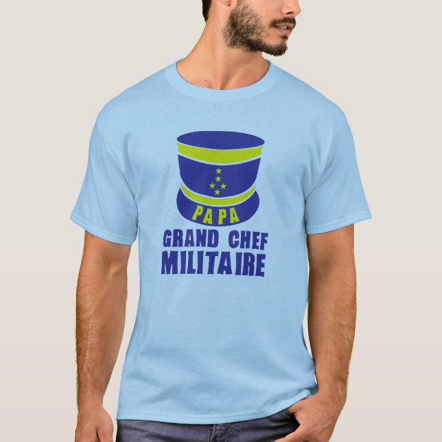 Papa_kepi_Militär_1_______________________________ T-Shirt (Vorderseite)