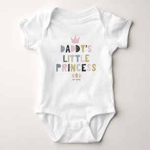 Papa-kleine Prinzessin  Baby Strampler