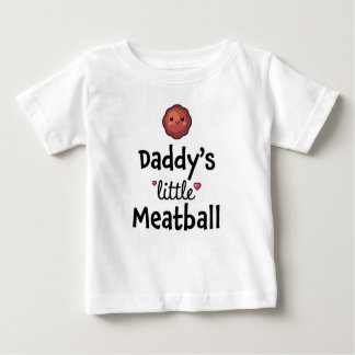 Papa-kleiner Fleischball Baby T-shirt