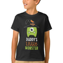 Papa Kleiner Monster Schwarz