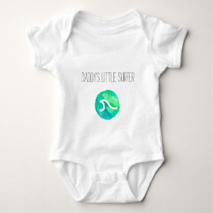 Papa-Kleiner Surfer Baby Strampler