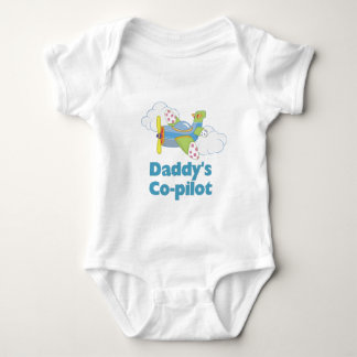 Papa-Kopilot-Junge Baby Strampler