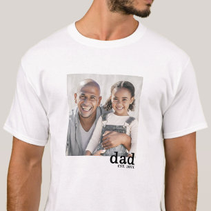 Papa kreierte personalisierte Fotos T-Shirt