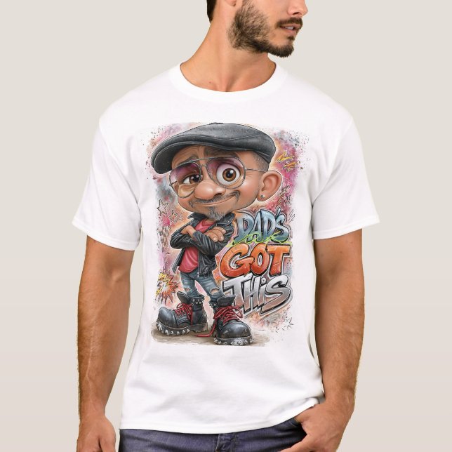 Papa kriegt das hin T-Shirt (Vorderseite)