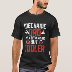 Papa Kühler Toller Vatertag Mechaniker T-Shirt