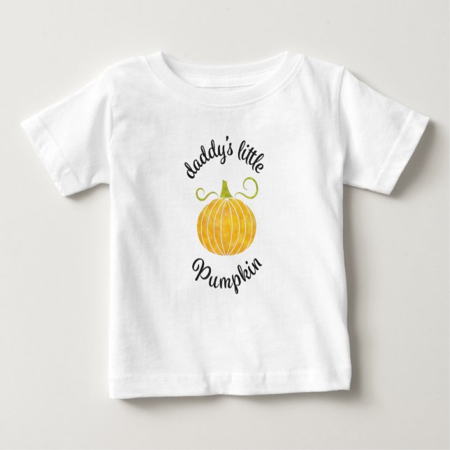Papa-Kürbis Baby T-shirt (Vorderseite)