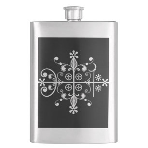 Papa Legba Voodoo Veve Trankopfer-Flasche Flachmann