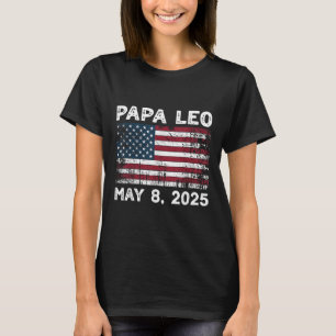 Papa Leo Uns Gott segne Papst Leo Amerikanischer P T-Shirt