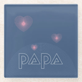 Papa, Leuchtpult Glasuntersetzer