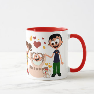 Papa liebt Baby am meisten auf der Welt Tasse