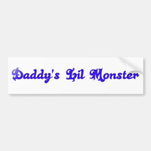 Papa-Limonster Autoaufkleber