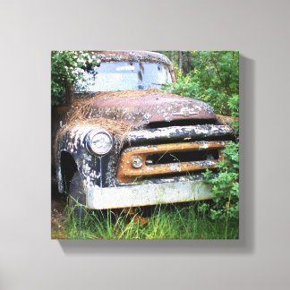 Papa-Lkw Leinwanddruck