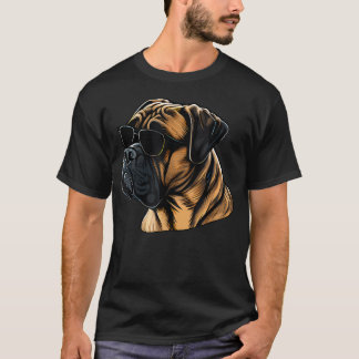Papa Mama Cool Hund Sonnenbrille - T-Shirt