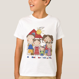 Papa, Mama, große Schwester, mittlere Schwester, k T-Shirt