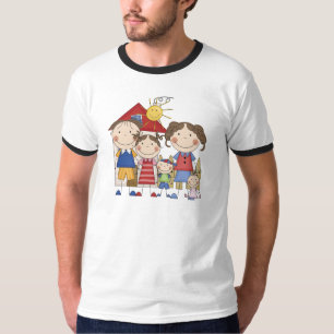 Papa, Mama, große Schwester, mittlerer Bruder, Bab T-Shirt