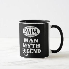 PAPA Mann-Mythos-Legende Tasse