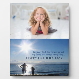 "Papa, mein ewiger König Fotoplatte