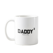 Papa mit individuellem Kindernamen