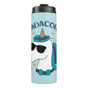 Papa mit Sonnenbrille Thermosbecher