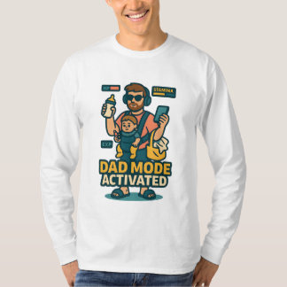 Papa-Modus aktiviert - Gamer-Style-Elternschaft T-Shirt