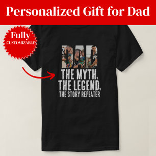 Papa Mythos Legende Geschichte Wiederholer T-Shirt
