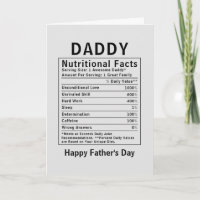 Papa Nährstoff Fakten Vatertagsgeschenke