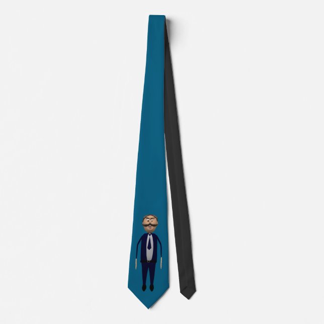 Papa Necktie Krawatte (Vorderseite)