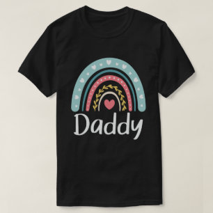 Papa Niedlich Vater Family Matching Rainbow T - Sh T-Shirt