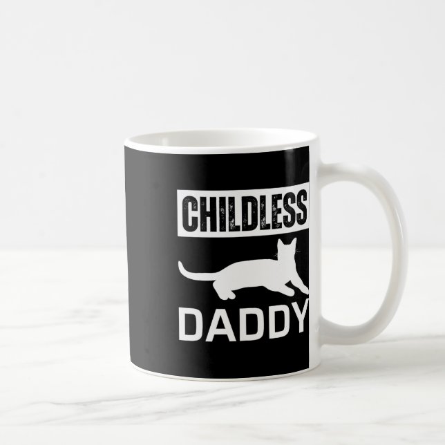 Papa ohne Kinder 2024 Kaffeetasse (Rechts)