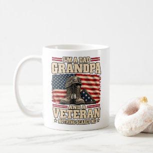 Papa Opa Veteran Nichts Schreckt Mich Stolz Papa Kaffeetasse