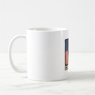 Papa Opa Vintage Patriotisches Familien-Shirt Desi Kaffeetasse