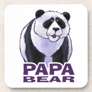 Papa Panda Bear Untersetzer