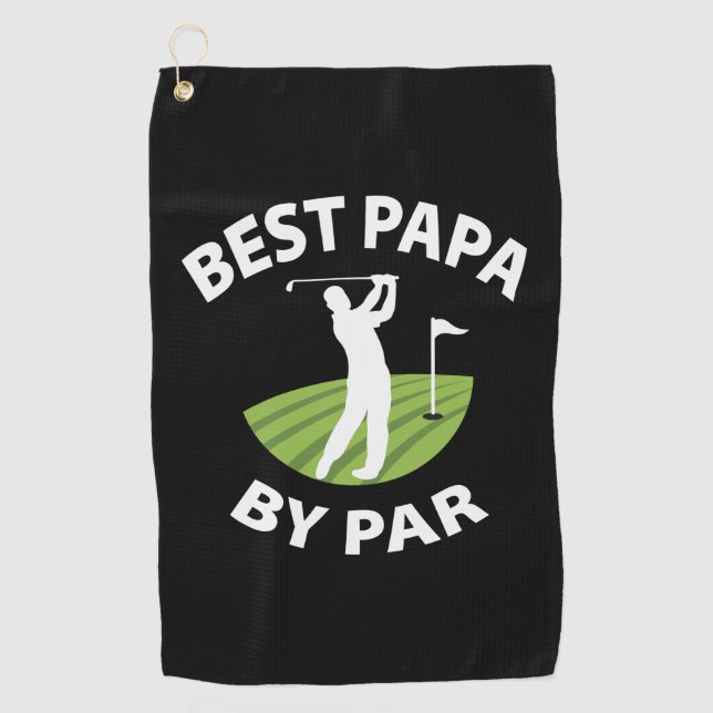 Papa par golfhandtuch (Vorderseite)