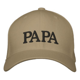 Papa Pet Bestickte Kappe