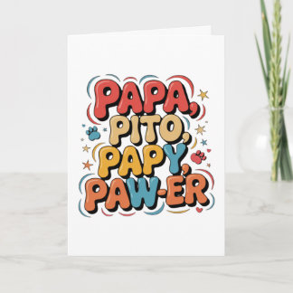 Papa Pito Pappy Pawer Karte