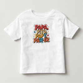 Papa Pito Pappy Pawer Kleinkind T-shirt
