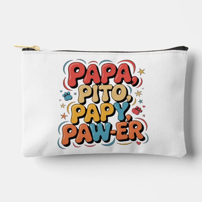 Papa Pito Pappy Pawer Zubehörtasche (Vorderseite)