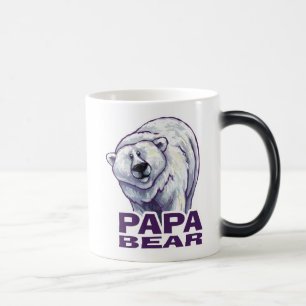 Papa Polar Bear Verwandlungstasse