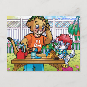 PAPA Postcard Postkarte