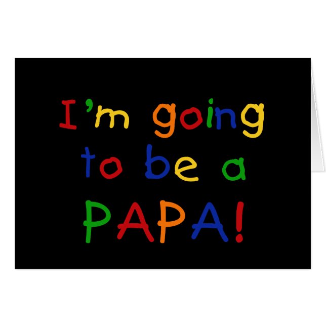 Papa - Primärfarben (Vorderseite (Horizontal))