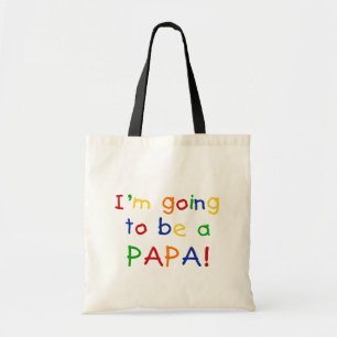 Papa - Primärfarben Tragetasche