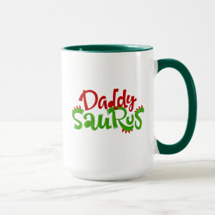 Papa Saurus Dinosaur Tasse