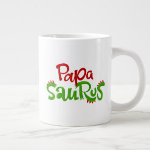 Papa Saurus Jumbo-Tasse