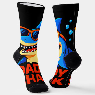 Papa Shark Vatertag Geschenke Socken