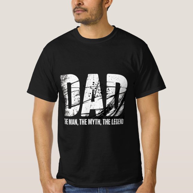 Papa-Slogan T-Shirt (Vorderseite)